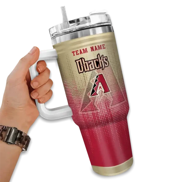 custom arizona diamondbacks gradient dots red curved tumbler fashion forward 1 1 1 1.webp