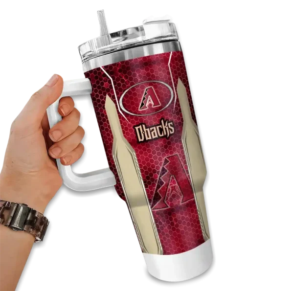 custom arizona diamondbacks hexagon armor red curved tumbler fashion forward 1 1 1 1.webp