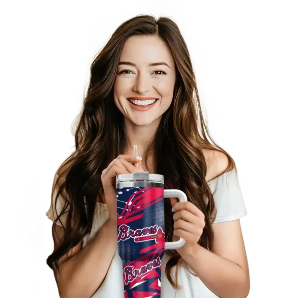 custom atlanta braves abstract paths navy curved tumbler premium grade 1 1 1 1.webp