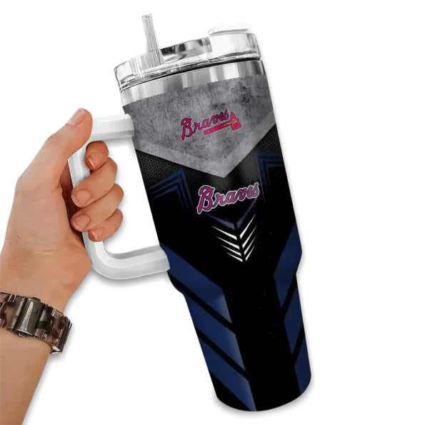 custom atlanta braves arrow armor navy black curved tumbler fashion forward 1 1.webp