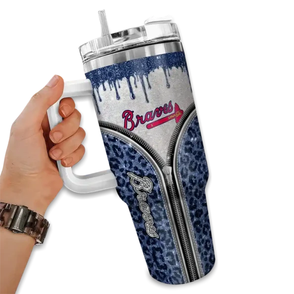 custom atlanta braves leopard zipper navy curved tumbler fashion forward 1 1.webp