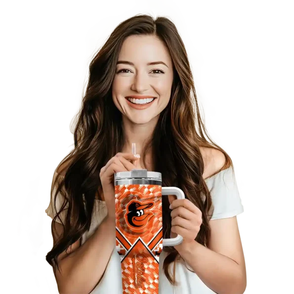 custom baltimore orioles chevron angle orange curved tumbler premium grade 1 1.webp