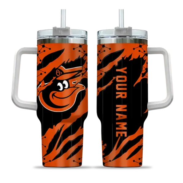 custom baltimore orioles claw cut orange black curved tumbler best selling 1 1.webp