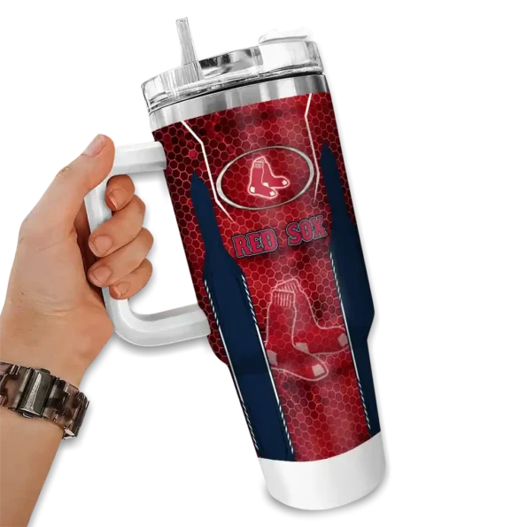 custom boston red sox hexagon armor red curved tumbler fashion forward 1 1.webp