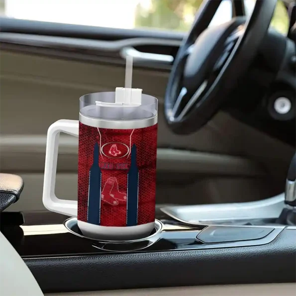 custom boston red sox hexagon armor red curved tumbler trendy 1 1.webp