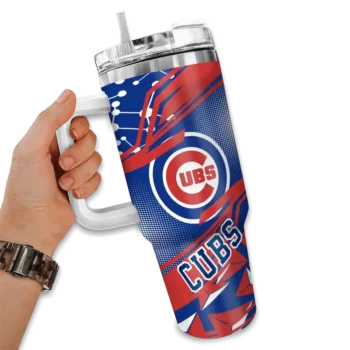 custom chicago cubs abstract paths blue curved tumbler fashion forward 1 1.webp