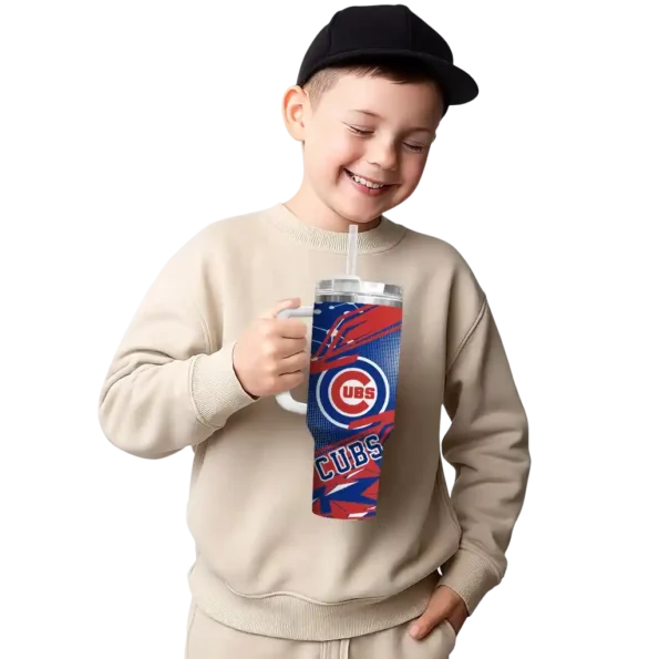 custom chicago cubs abstract paths blue curved tumbler latest model 1 1.webp