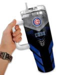 custom chicago cubs arrow armor blue black curved tumbler best selling 1 1.webp