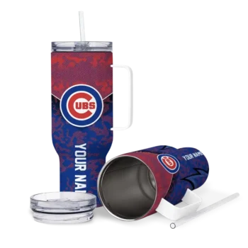 custom chicago cubs chevron stripe blue curved tumbler high quality 1 1.webp