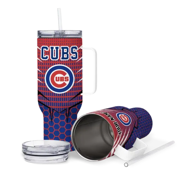 custom chicago cubs hex texture blue curved tumbler high quality 1 1.webp