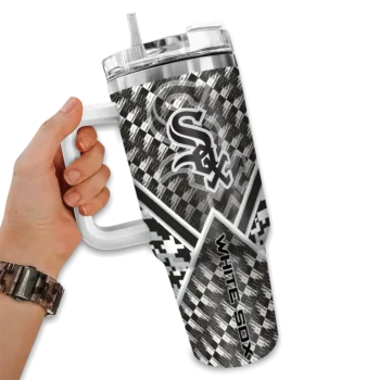 custom chicago white sox chevron angle black curved tumbler fashion forward 1 1.webp