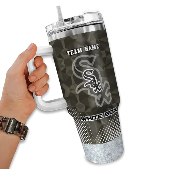 custom chicago white sox geometric prism black curved tumbler fashion forward 1 1.webp
