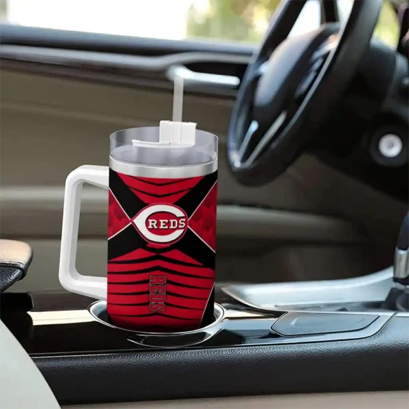 custom cincinnati reds chevron layers red curved tumbler trendy 1 1.webp