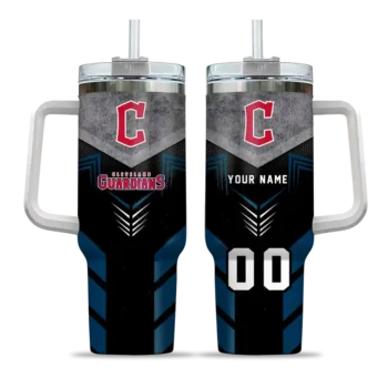 custom cleveland guardians arrow armor navy blue black curved tumbler best selling 1 1.webp