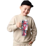 custom cleveland guardians camo mashup navy blue white curved tumbler best selling 1 1.webp