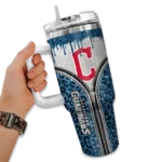 custom cleveland guardians leopard zipper navy blue curved tumbler best selling 1 1.webp