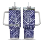 custom colorado rockies bold diamonds blue curved tumbler best selling 1 1.webp