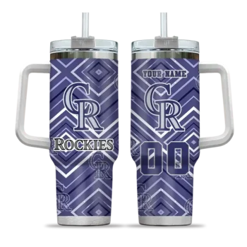 custom colorado rockies bold diamonds blue curved tumbler best selling 1 1.webp