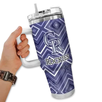 custom colorado rockies bold diamonds blue curved tumbler fashion forward 1 1.webp