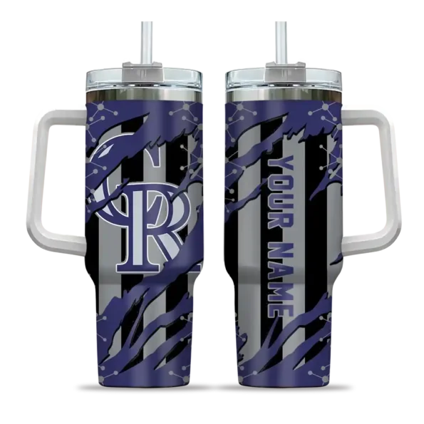 custom colorado rockies claw cut blue black curved tumbler best selling 1 1.webp