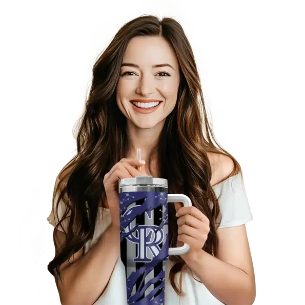custom colorado rockies claw cut blue black curved tumbler premium grade 1 1.webp