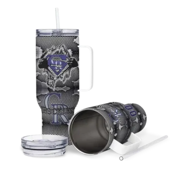 custom colorado rockies superman shield blue gray curved tumbler high quality 1 1.webp