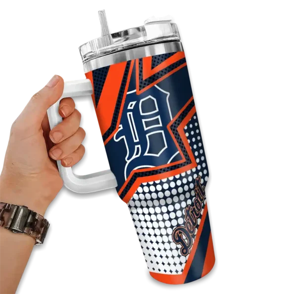 custom detroit tigers arrow burst navy curved tumbler fashion forward 1 1.webp