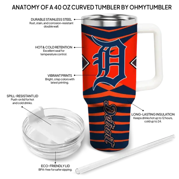 custom detroit tigers chevron layers navy curved tumbler new arrival 1 1.webp
