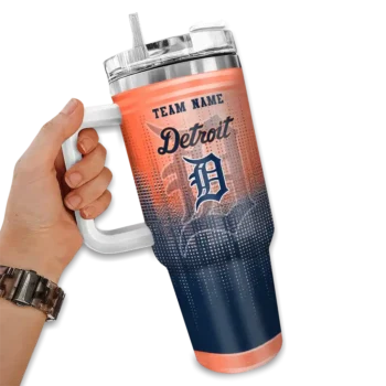 custom detroit tigers gradient dots navy curved tumbler fashion forward 1 1.webp