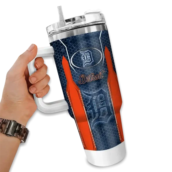 custom detroit tigers hexagon armor navy curved tumbler fashion forward 1 1.webp