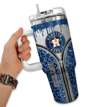 custom houston astros leopard zipper blue curved tumbler fashion forward 1 1.webp