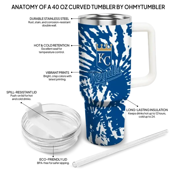 custom kansas city royals burst swirl royal blue curved tumbler new arrival 1 1.webp