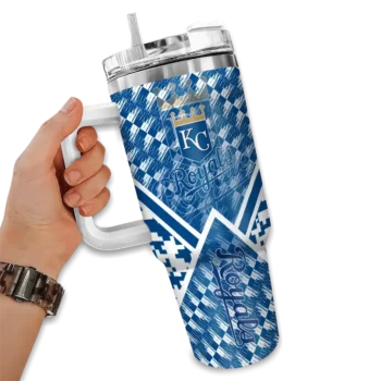 custom kansas city royals chevron angle royal blue curved tumbler fashion forward 1 1.webp
