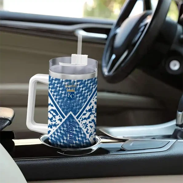 custom kansas city royals chevron angle royal blue curved tumbler trendy 1 1.webp