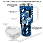 custom kansas city royals claw cut royal blue black curved tumbler best selling 1 1.webp