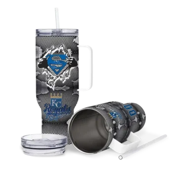 custom kansas city royals superman shield royal blue gray curved tumbler high quality 1 1.webp
