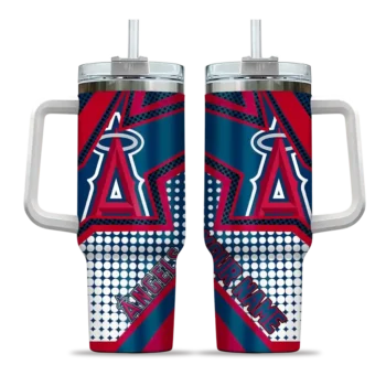 custom los angeles angels arrow burst blue curved tumbler best selling 1 1.webp