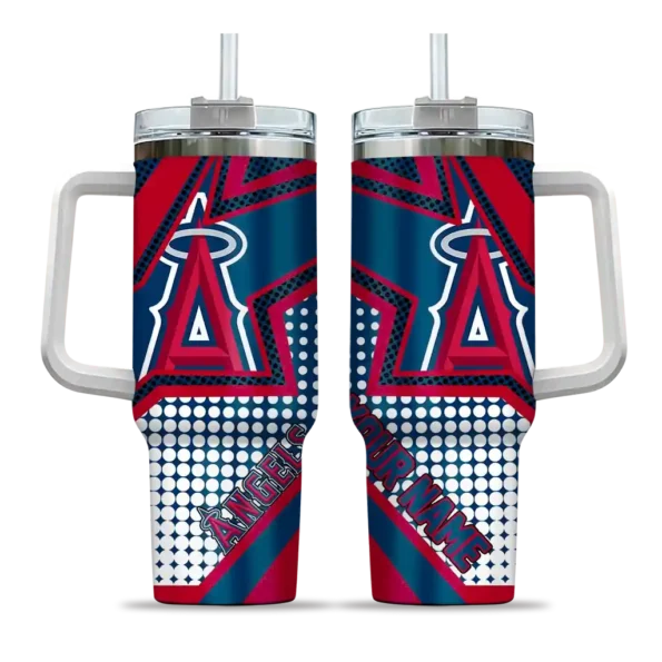 custom los angeles angels arrow burst blue curved tumbler best selling 1 1.webp