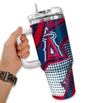 custom los angeles angels arrow burst blue curved tumbler best selling 1 1.webp