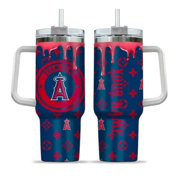 custom los angeles angels bullseye drips blue curved tumbler best selling 1 1.webp