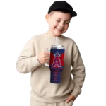 custom los angeles angels chevron layers blue curved tumbler best selling 1 1.webp