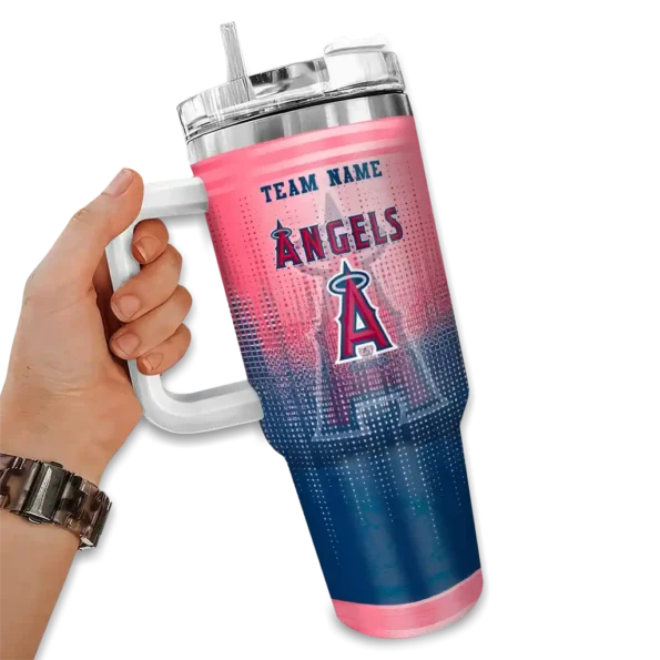 custom los angeles angels gradient dots blue curved tumbler fashion forward 1 1.webp