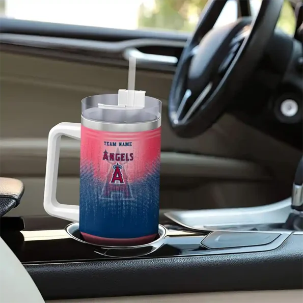 custom los angeles angels gradient dots blue curved tumbler trendy 1 1.webp