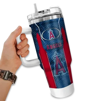 custom los angeles angels hexagon armor blue curved tumbler fashion forward 1 1.webp