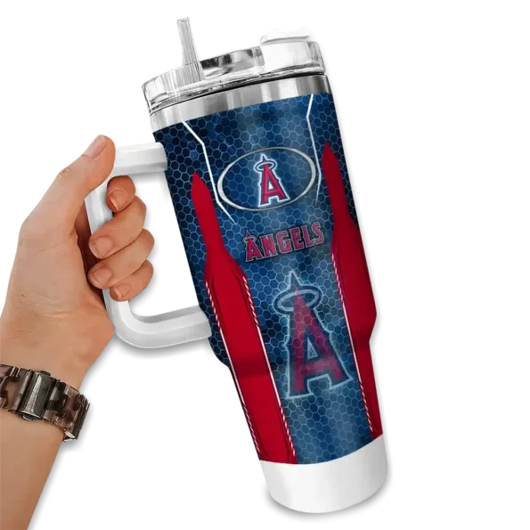 custom los angeles angels hexagon armor blue curved tumbler fashion forward 1 1.webp