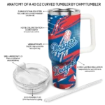 custom los angeles dodgers abstract paths blue curved tumbler best selling 1 1.webp