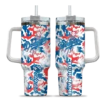 custom los angeles dodgers camo mashup blue white curved tumbler best selling 1 1.webp
