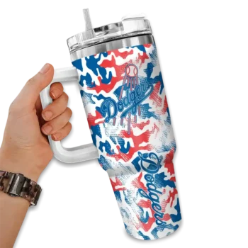 custom los angeles dodgers camo mashup blue white curved tumbler fashion forward 1 1.webp
