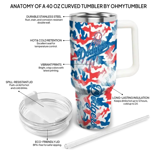custom los angeles dodgers camo mashup blue white curved tumbler new arrival 1 1.webp