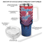 custom los angeles dodgers hex texture blue curved tumbler best selling 1 1.webp